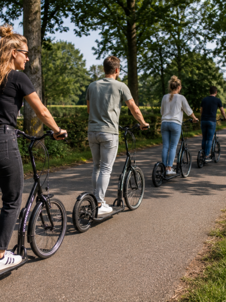 Kickbike step tour