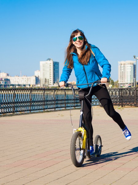 Kickbike step tour